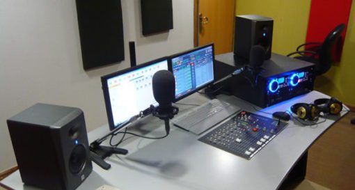 Pack Equipement Studio Radio FM/DAB+ WebRadio 5 Micros DANTE AES67 - SL  Technologie