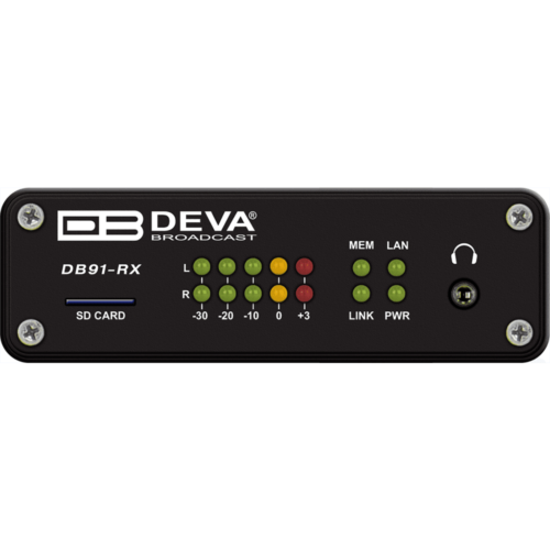 DB91-RX DEVA Décodeur audio réseau IP